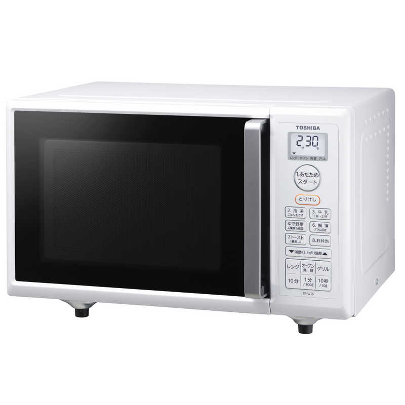 東芝　TOSHIBA 東芝　TOSHIBA オーブンレンジ 16L フラット ER-W16-W ホワイト ER-W16-W ホワイト