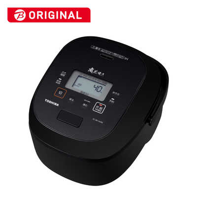 【2021年製】東芝　真空IHジャー　RC-BK10VRR 炎匠炊き　5.5合 東芝 TOSHIBA 炊飯器 5.5合 炎匠炊き 真空IH グランブラック