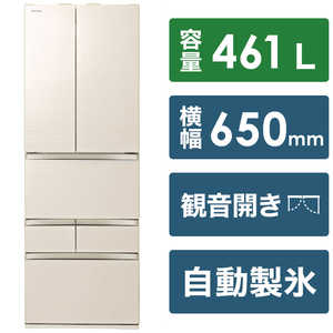 ＜コジマ＞ 東芝 TOSHIBA 冷蔵庫 VEGETA (ベジータ) 6ドア/フレンチドア(観音開き)/461L UC GRU460FZUC