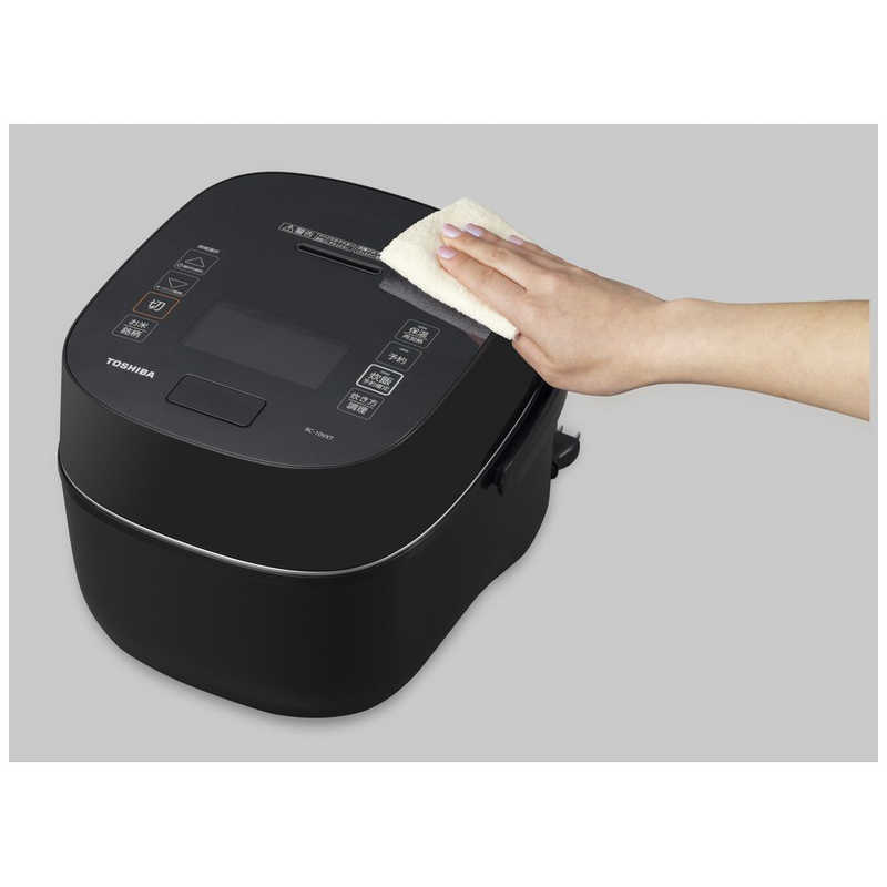 東芝　TOSHIBA 東芝　TOSHIBA 炊飯器 5.5合 炎匠炊き 真空圧力IH グランブラック RC10VXTK RC10VXTK