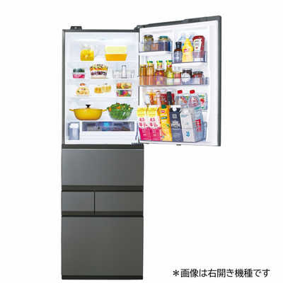 東芝 冷蔵庫 501L 左開き 5ドア 幅60cm たっぷりスリムタイプ 3