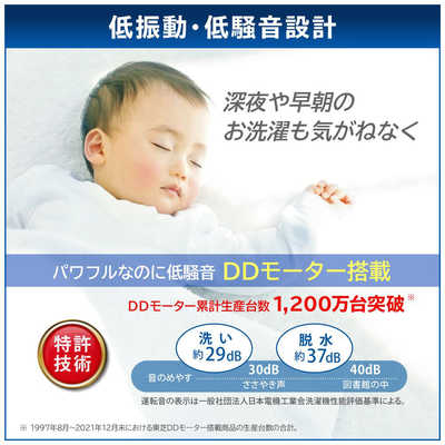 特選品東芝ザブーン抗菌ウルトラファインバブル洗浄W／洗剤自動投入／大容量12kg 東芝、「抗菌ウルトラファインバブル洗浄W」搭載のタテ型洗濯