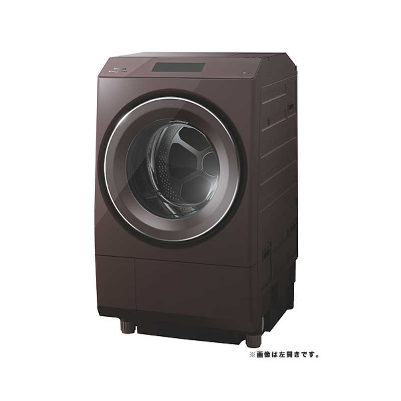 東芝　TOSHIBA 東芝　TOSHIBA ドラム式洗濯乾燥機 ZABOON ザブーン 洗濯12.0kg 乾燥7.0kg ヒートポンプ乾燥 (右開き) 温水洗浄 TW-127XP2R-T ボルドーブラウン TW-127XP2R-T ボルドーブラウン