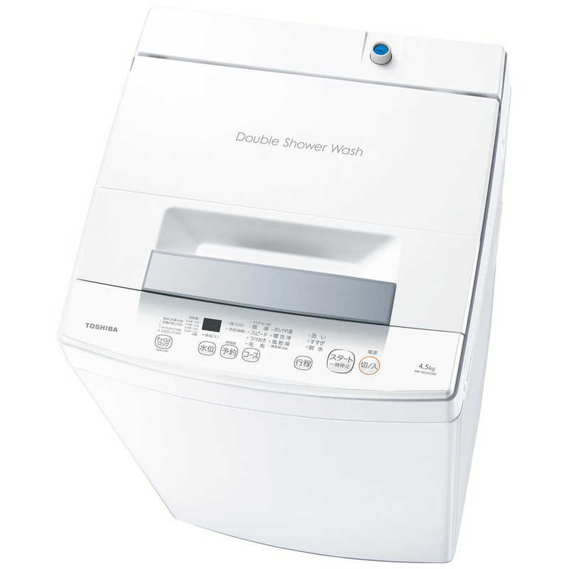 東芝　TOSHIBA 東芝　TOSHIBA 全自動洗濯機 洗濯4.5kg AW-45GA2-W ピュアホワイト AW-45GA2-W ピュアホワイト