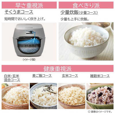 東芝 TOSHIBA 炊飯器 1升 炎匠炊き 真空圧力IH グランホワイト RC