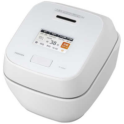 東芝 TOSHIBA 炊飯器 5.5合 炎匠炊き 真空圧力IH グランホワイト RC