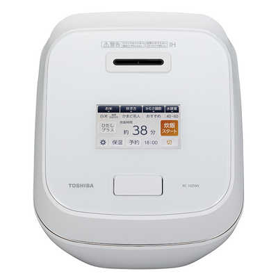 東芝 TOSHIBA 炊飯器 5.5合 炎匠炊き 真空圧力IH グランホワイト RC