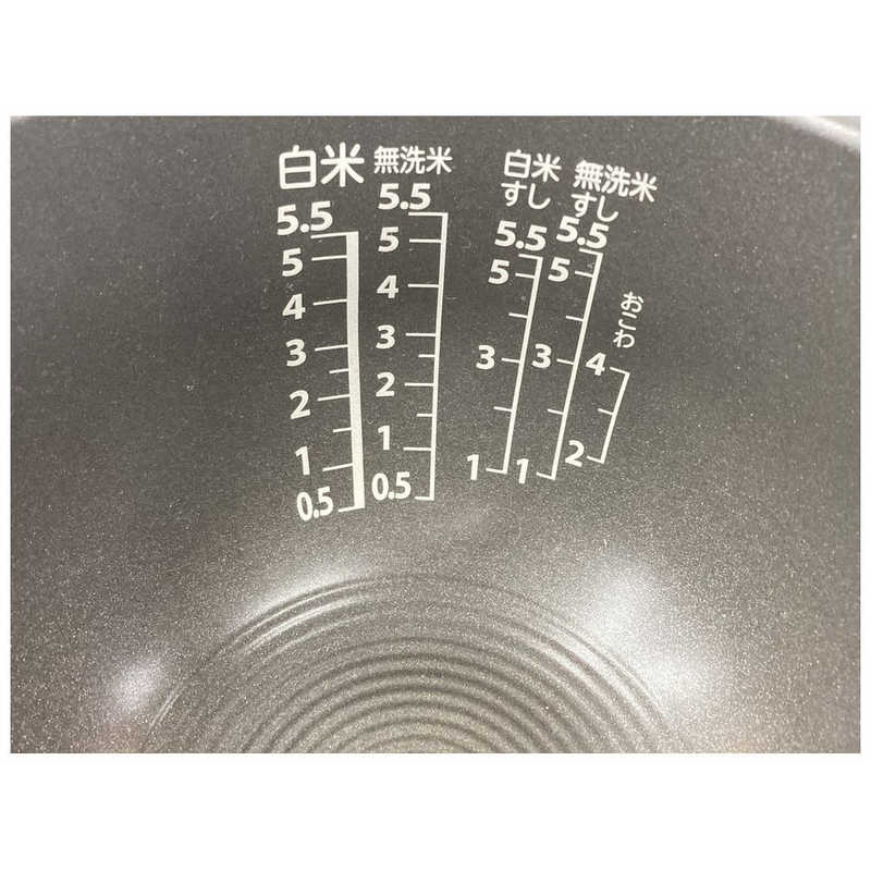 東芝　TOSHIBA 東芝　TOSHIBA 炊飯器 5.5合 炎匠炊き  真空圧力IH グランブラック RC-10ZWV(K) RC-10ZWV(K)