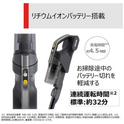 東芝 TOSHIBA 【アウトレット】スティック型掃除機 ストーム