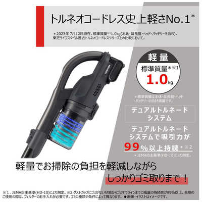 東芝 TOSHIBA 【アウトレット】スティッククリーナー TORNEO