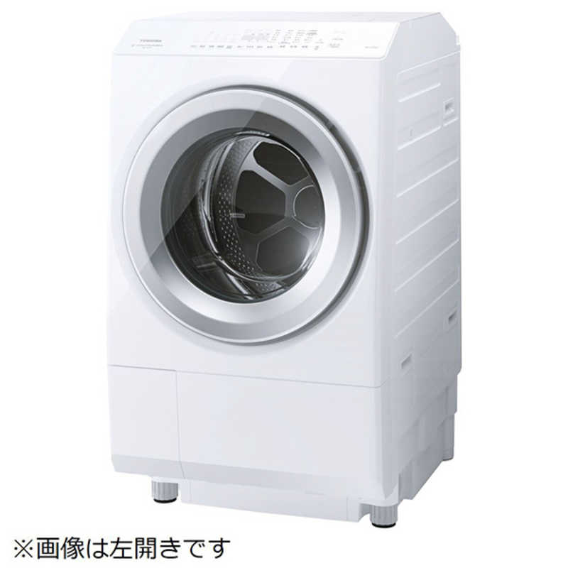 東芝　TOSHIBA 東芝　TOSHIBA ドラム式洗濯乾燥機 ZABOON ザブーン 洗濯12.0kg 乾燥7.0kg ヒートポンプ乾燥 (右開き) TW-127XH3R-W グランホワイト TW-127XH3R-W グランホワイト