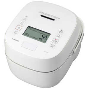 東芝 TOSHIBA 【アウトレット】炊飯器 5.5合 炎匠炊き 真空圧力IH グランホワイト RC-10VSV(W) 東芝 TOSHIBA 【アウトレット】炊飯器 5.5合 炎匠炊き 真空圧力IH グランホワイト RC-10VSV(W)