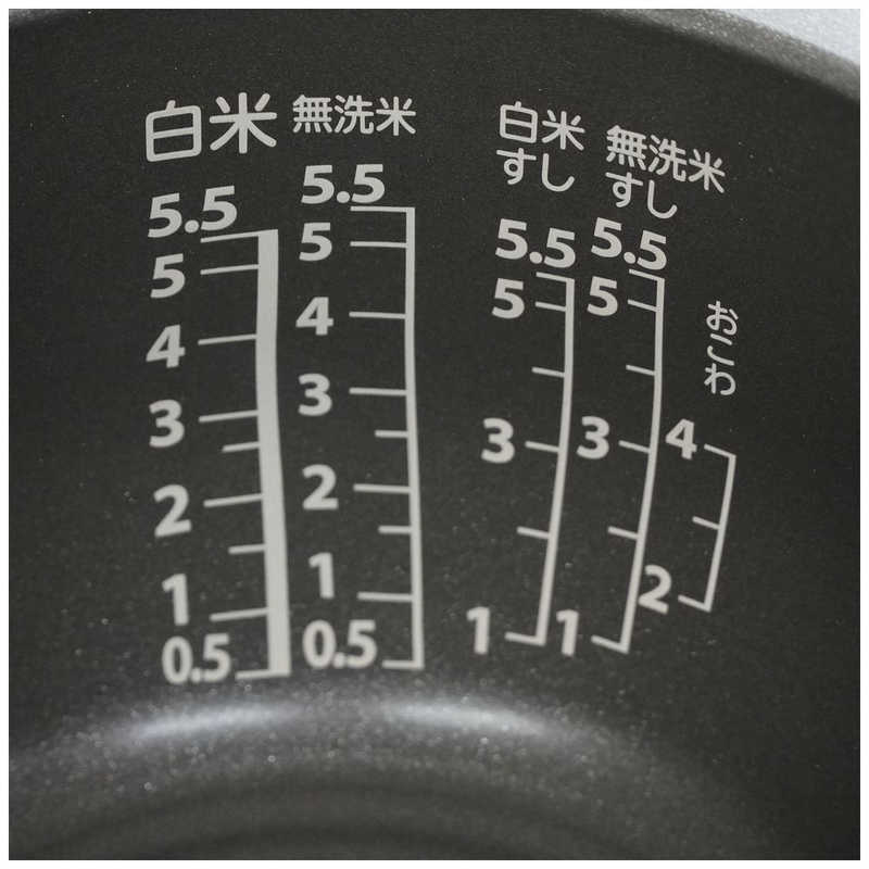 東芝　TOSHIBA 東芝　TOSHIBA 炊飯器 5.5合 炎匠炊き 真空IH グランブラック RC-10VRV-K RC-10VRV-K