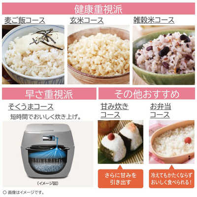 東芝 TOSHIBA 炊飯器 5.5合 炎匠炊き 真空IH グランブラック RC-10VRV