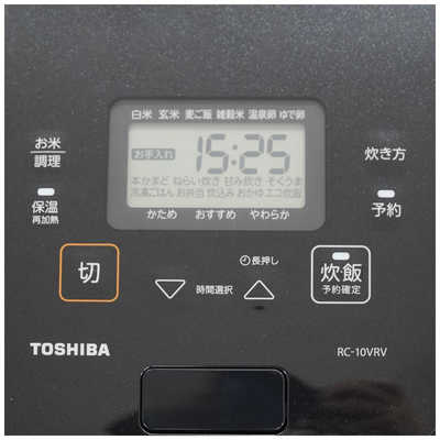 東芝 TOSHIBA 炊飯器 5.5合 炎匠炊き 真空IH グランブラック RC-10VRV
