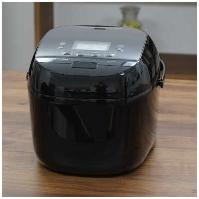 TOSHIBA RC-10VRV (K) 炊飯器 1.0L グランブラック TOSHIBA（東芝 