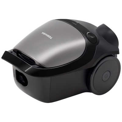 東芝 TOSHIBA キャニスター掃除機 紙パック式 ストームグレー VC