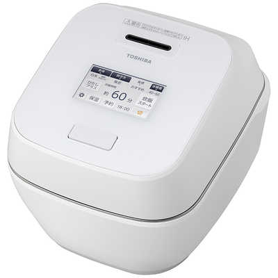 TOSHIBA 炊飯器 RC-10ZWH ※ジャンク品 Amazon | 東芝 真空圧力IHジャー炊飯器（5.5合炊き） グラン