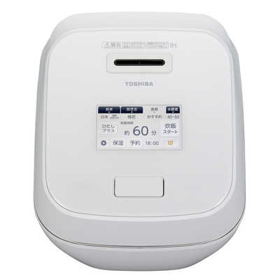 【ジャンク品】TOSHIBA炊飯器5.5合　炎匠炊き　RC-10VRT Amazon | RC-10VST-W(グランホワイト) 炎匠炊き 真空圧力IH