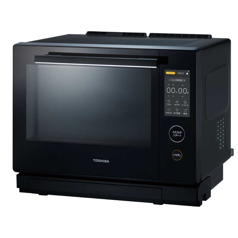 東芝　TOSHIBA 東芝　TOSHIBA 過熱水蒸気オーブンレンジ 石窯ドーム ［30L］ グランブラック ER-D7000A-K ER-D7000A-K