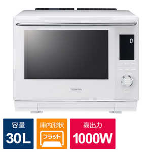 東芝 TOSHIBA 過熱水蒸気オーブンレンジ 石窯ドーム ［30L］ グランホワイト ER-D3000A-W