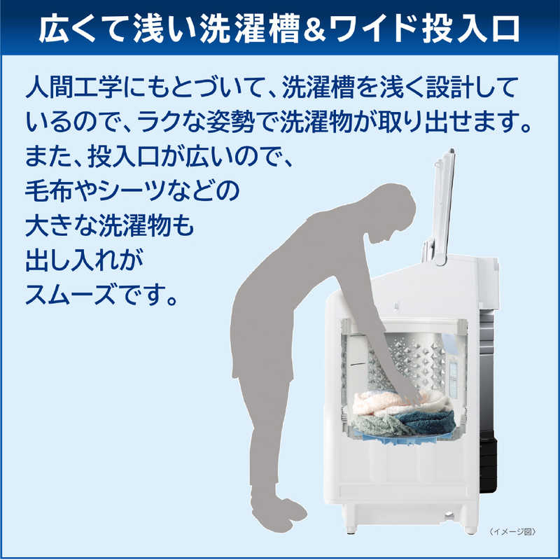 東芝　TOSHIBA 東芝　TOSHIBA 縦型洗濯乾燥機 洗濯10.0kg 乾燥5.0kg ヒーター乾燥(水冷・除湿タイプ) グランホワイト AW-10VP4-W AW-10VP4-W