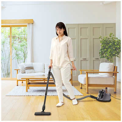 東芝 TOSHIBA キャニスター掃除機 サイクロン式 ストームグレー VC