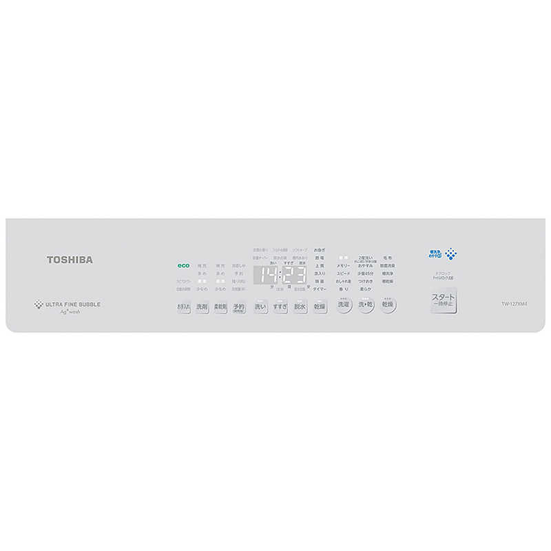 東芝　TOSHIBA 東芝　TOSHIBA ドラム式洗濯乾燥機 ZABOON 洗濯12.0kg 乾燥7.0kg ヒートポンプ乾燥 (左開き) グランホワイト TW-127XM4L-W TW-127XM4L-W