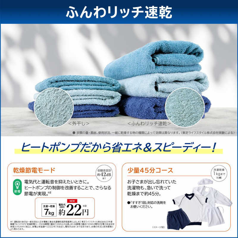 東芝　TOSHIBA 東芝　TOSHIBA ドラム式洗濯乾燥機 ZABOON 洗濯12.0kg 乾燥7.0kg ヒートポンプ乾燥 (左開き) グランホワイト TW-127XM4L-W TW-127XM4L-W