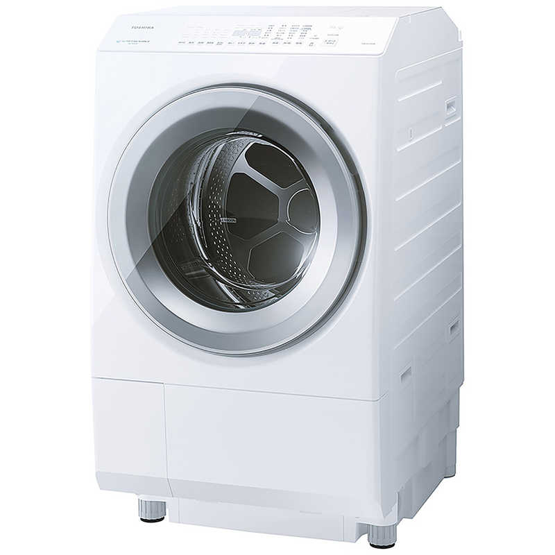東芝　TOSHIBA 東芝　TOSHIBA ドラム式洗濯乾燥機 ZABOON 洗濯12.0kg 乾燥7.0kg ヒートポンプ乾燥 (右開き) グランホワイト TW-127XH4R-W TW-127XH4R-W