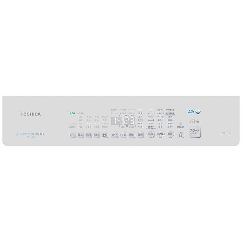 東芝　TOSHIBA 東芝　TOSHIBA ドラム式洗濯乾燥機 ZABOON 洗濯12.0kg 乾燥7.0kg ヒートポンプ乾燥 (右開き) グランホワイト TW-127XH4R-W TW-127XH4R-W