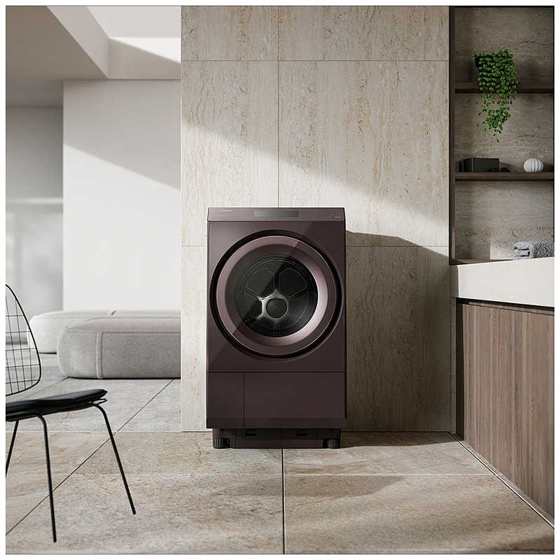 東芝　TOSHIBA 東芝　TOSHIBA ドラム式洗濯乾燥機 ZABOON 洗濯12.0kg 乾燥7.0kg ヒートポンプ乾燥 (左開き) ボルドーブラウン TW-127XP4L-T TW-127XP4L-T