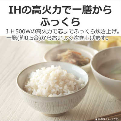 東芝 TOSHIBA 炊飯ジャー ［3合 /IH］ ホワイト RC-5XW-W の通販