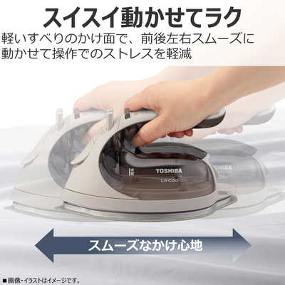 東芝 TOSHIBA コードレススチームアイロン ［ハンガーショット