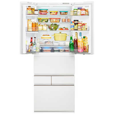 東芝 TOSHIBA 冷蔵庫 6ドア 595L フレンチドア(観音開き) VEGETA