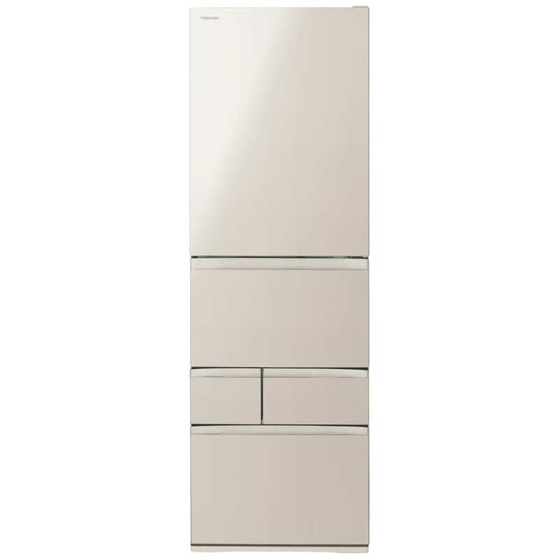 東芝　TOSHIBA 東芝　TOSHIBA 冷蔵庫 5ドア 幅60cm 465L VEGETA(ベジータ)GSKシリーズ 左開きタイプ サテンゴールド GR-W470GSKL-EC GR-W470GSKL-EC