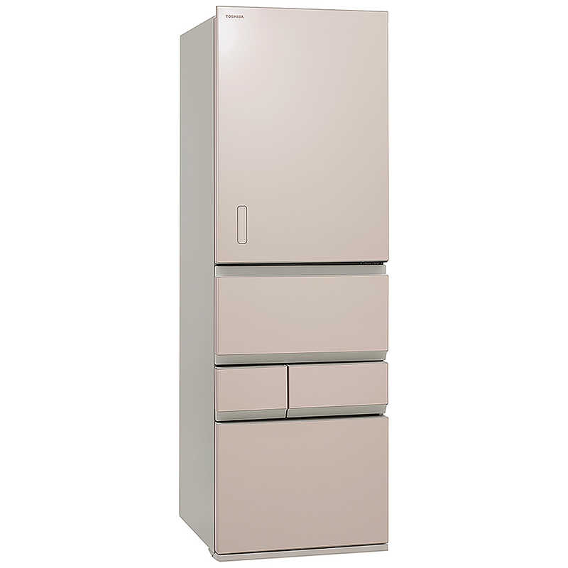東芝　TOSHIBA 東芝　TOSHIBA 冷蔵庫 5ドア 501L 左開き VEGETA ベジータ GTMシリーズ 幅60cm エクリュゴールド GR-Y500GTML-NS GR-Y500GTML-NS