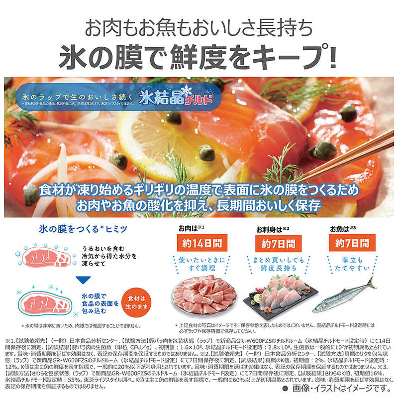 東芝　TOSHIBA 東芝　TOSHIBA 冷蔵庫 5ドア 501L 右開き VEGETA ベジータ GTMシリーズ 幅60cm エクリュホワイト GR-Y500GTM-WS GR-Y500GTM-WS