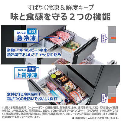 東芝 TOSHIBA 冷蔵庫 6ドア 551L フレンチドア(観音開き) VEGETA