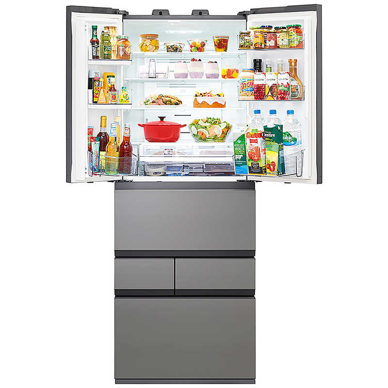 東芝　TOSHIBA 東芝　TOSHIBA 冷蔵庫 6ドア 551L フレンチドア(観音開き) VEGETA ベジータ FZシリーズ 幅68.5cm アッシュグレージュ GR-Y550FZ-ZH GR-Y550FZ-ZH