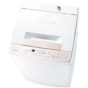 東芝 TOSHIBA 全自動洗濯機 洗濯4.5kg ピュアホワイト AW-45GA4-W