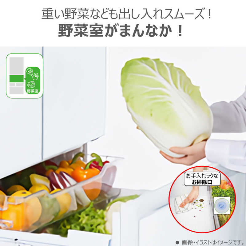東芝　TOSHIBA 東芝　TOSHIBA 冷蔵庫 6ドア フレンチドア(観音開き) 幅68.5cm 601L グランホワイト GR-W600FK-EW GR-W600FK-EW