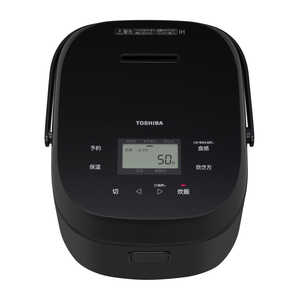 東芝 TOSHIBA 炊飯ジャー(5.5合炊き) 東芝IH ［5.5合 /IH］ ブラック RC-10BHW-K