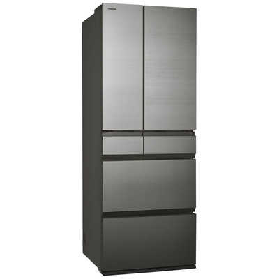 【大特価】TOSHIBAから６ドア冷蔵庫を入荷！ 東芝 冷蔵庫 551L 観音開き 6ドア 幅68.5cm 摘みたて野菜室 おいしさ