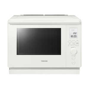 東芝 TOSHIBA 角皿式スチームオーブンレンジ 石窯ドーム ［30L］ ミルキーホワイト ER-D100B-W