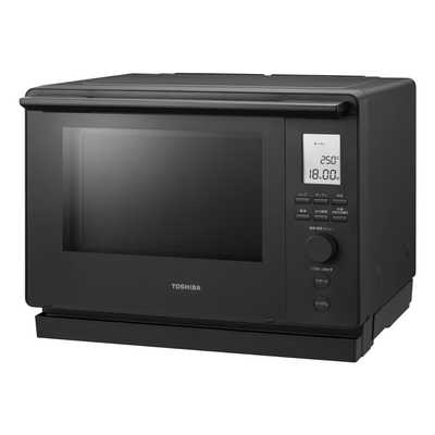 TOSHIBA ER-D100B オーブンレンジ 3か月使用品 東芝 TOSHIBA スチームオーブンレンジ 30L フラット 石窯ドーム 角皿式