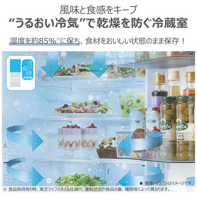 東芝 TOSHIBA 冷蔵庫 6ドア 462L フレンチドア(観音開き) VEGETA