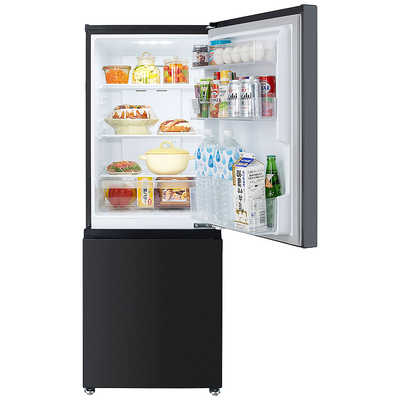 TOSHIBA ブラック 2ドア冷蔵庫 東芝 TOSHIBA 冷蔵庫 2ドア 180L 右開き BPシリーズ 一人暮らし 幅50.3