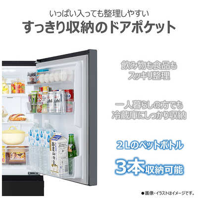 東芝 TOSHIBA 冷蔵庫 2ドア 180L 右開き BPシリーズ 一人暮らし 幅50.3