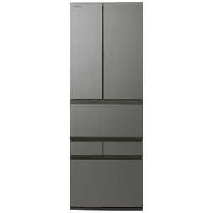 ���� TOSHIBA �①�� 6�h�A 487L �t�����`�h�A(�ω��J��) VEGETA �x�W�[�^ XFS�V���[�Y ��65cm �t���X�g�O���[�W�� GR-A490XFS-TH